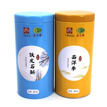 圓形鐵皮石斛馬口鐵盒包裝_醫(yī)藥保健品鐵罐廠(chǎng)家定制